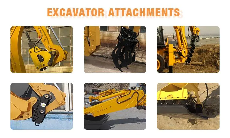 Wholesale Mini Backhoe Loader Construction Equipment Yuchai Engine Rated Load 2500kg Small Backhoes and Front End Loader Mini Excavator Front Loader