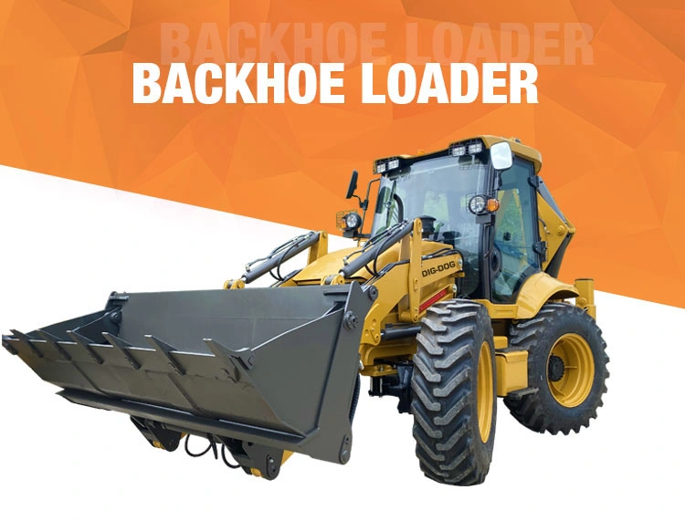 Wholesale Mini Backhoe Loader Construction Equipment Yuchai Engine Rated Load 2500kg Small Backhoes and Front End Loader Mini Excavator Front Loader