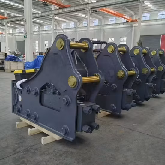 Acessório da escavadeira de martelo hidráulico do rompedor de rocha da escavadeira para venda