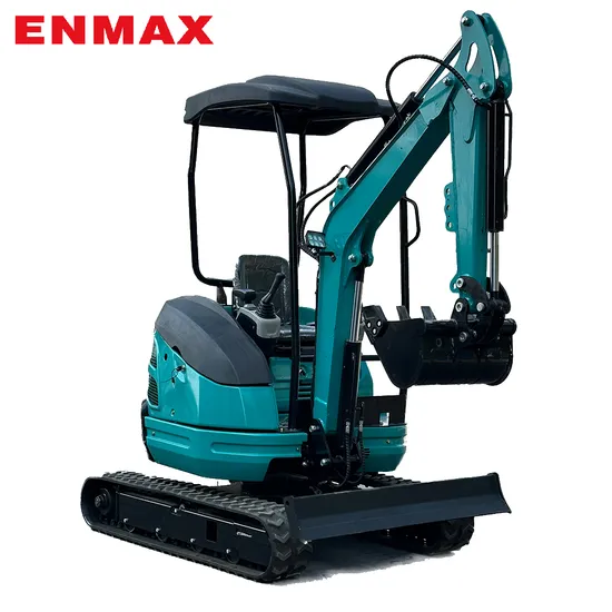 Miniescavadeira eficiente com motor diesel Yanmar 14,6 kw