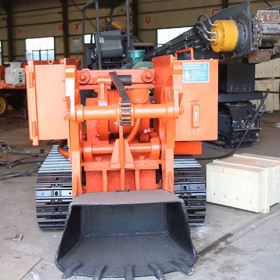 Muck Loader Mina subterrânea Mucking Loader Air Mucker Rock