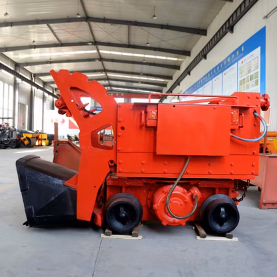 Máquina carregadeira de estrume na China, carregadeira de estrume com pá sobre esteiras com preço de fábrica